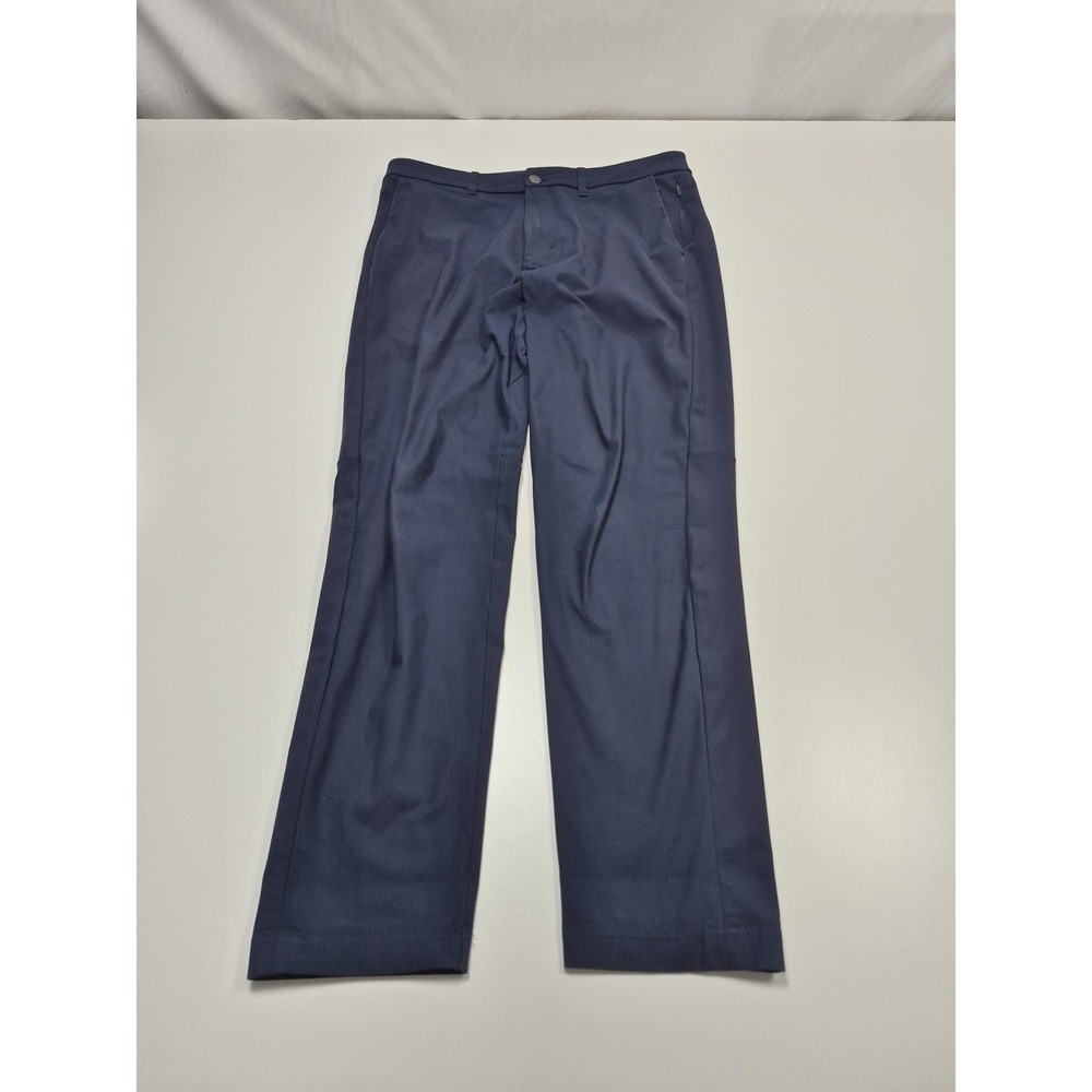 Lululemon Commission Pant Slim Warpstreme Men's 32x30 Blue Commute